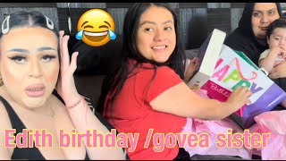 Edith birthday Vlog  govea sisiter back 😱 [upl. by Gisele]