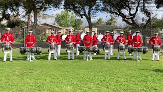 The Commandant’s Own Drumline 2019 Drum Break [upl. by Adnaw]