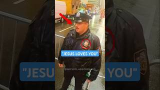 Sharing Jesus with NYC Cop [upl. by Gusta]