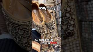 Order 9872385136 jutti punjabijutti juttilove juttis footwear juttiswag punjabi juttilover [upl. by Nilra947]