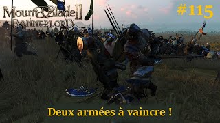 Deux armées à vaincre  Mount and Blade II  Bannerlord [upl. by Novah]