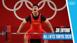 Shi Zhiyong 🇨🇳 Olympic Champion and a World Record breaker🏆 I Tokyo 2020 [upl. by Sotnas]