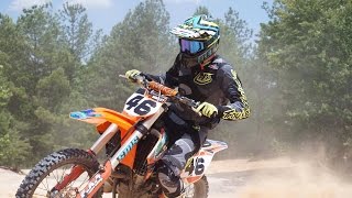 2016 KTM 250SXF Wide Open [upl. by Trixie707]