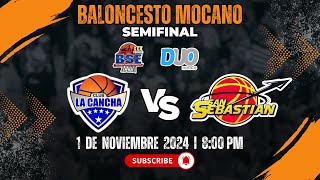 Baloncesto de Moca EN VIVO  La Cancha VS San Sebastián Semifinal  BSE 🏀 2024 [upl. by Naerda]