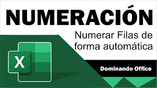 Numeración automática usando tablas en Excel  CÓDIGO AUTOMÁTICO [upl. by Donald]