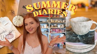 DLA MNIE TO JEST ZA SZYBKO 🙈 NOWE WARSZTATY CERAMICZNE 🥰  Summer diaries [upl. by Alled471]