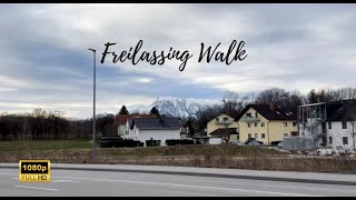 Freilassing Germany Walking Tour  Bavaria [upl. by Ellevart]