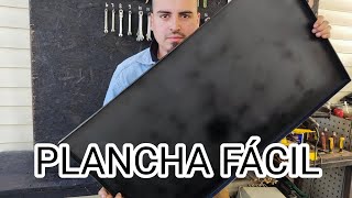 Como hacer una plancha para cocinar fácil paso a paso [upl. by Enahsal]