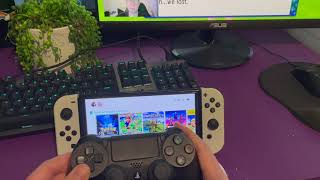 How to use Ps4 controllor on Nintendo Switch [upl. by Kele176]