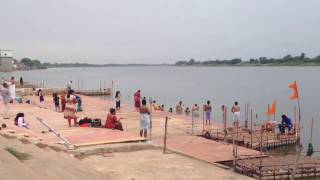 Godavari river at basar  river with huge water people feels so pleasantly [upl. by Ajit]