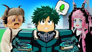 Voice Trolling as DEKU in Roblox VOICE CHAT [upl. by Chick]