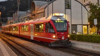 Rhätische Bahn SBahn nach Schiers ● Thusis [upl. by At]