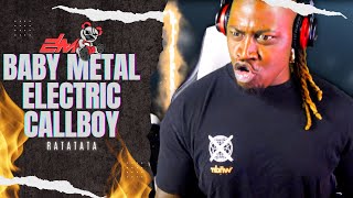 BABYMETAL x ElectricCallboy  RATATATA quotOFFICIAL VIDEOquot 2LM Reacts [upl. by Airdnola]