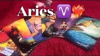 Aries love tarot reading  Oct 11th  taking a leap of faith towards you [upl. by Ettenal]