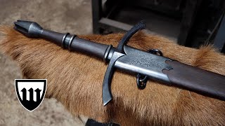 Forging a Pattern welded longsword the complete movie [upl. by Magnuson]