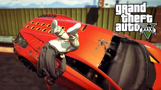 GTA 5 Online PC  RUNNERS vs CARS  GTA 5 Funny Moments [upl. by Magel]