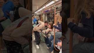 Vomir dans le métro prank Part2 🤢🤣🤣 [upl. by Ahsienak]