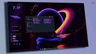 This is the Most Vibrant and Futuristic Theme for Windows 11 [upl. by Velma614]