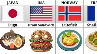 Weird Foods From Different Countries Part 2 [upl. by Nosretep]