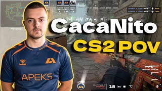 CS2 POV Apeks CacaNito 2210 Aurora Ancient ESL Challenger Jönköping 2023 Europe [upl. by Gib]