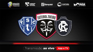 FUTEBOL ZUEIRO AO VIVO  Paysandu x Remo  Parazão Banpará 2024 [upl. by Arvell]