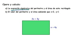 Expresiones algebraicas con rectángulos [upl. by Carina905]