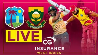 🔴 LIVE REPLAY  West Indies v South Africa  3rd CG Insurance T20I [upl. by Renie]