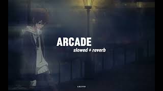 Duncan Laurence  Arcade slowed  reverb [upl. by Elisee245]