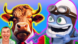 Funny BULLS 2  Crazy Frog  Mr COVER [upl. by Franek]