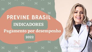 Indicadores pagamento por desempenho Previne Brasil 2022 [upl. by Oirtemed314]