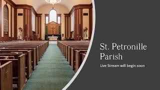 St Petronille LiveStream Mass Thursday Nov 28 2024 900 AM Thanksgiving Day [upl. by Skipp]