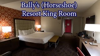 Ballys Horseshoe Las Vegas Casino Hotel Room [upl. by Angelika]