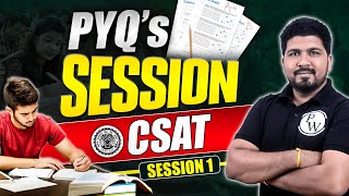 MPPSC 2023  CSAT PYQs Session 1  MPPSC Prelims 20222023  MP Exams  MP Exams Wallah [upl. by Swithin]