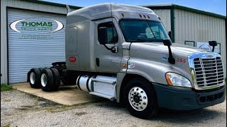 Stock TTP0355  Dismantle 2015 Freightliner Cascadia Sleeper [upl. by Harlene]