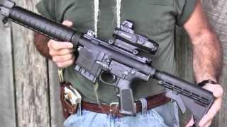 Shooting the Smith amp Wesson MampP10 308762x51mm SemiAuto Carbine  Gunblastcom [upl. by Serles]