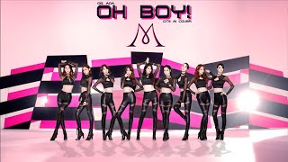 Nine Muses  OH BOY OT9 AOA AI Cover [upl. by Elena859]