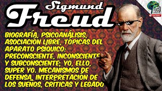 SIGMUND FREUD PSICOANALISIS TODA SU TEORÍA RESUMIDA FÁCIL CON EJEMPLOS FtResumenesEntelekia [upl. by Ahsilrak]