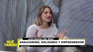 JUAN MANUEL DEL BONO SANJUANINO SOLIDARIO Y EMPRENDEDOR [upl. by Gautier]