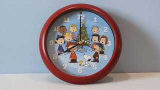 Peanuts Christmas Carol Clock [upl. by Ycrep]