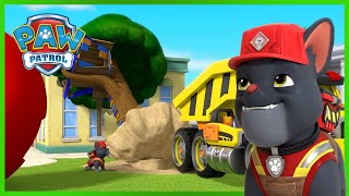 Rubbles Cousin Charger helps fix Porters Café  PAW Patrol  Cartoons for Kids Compilation [upl. by Ecirtnahc]