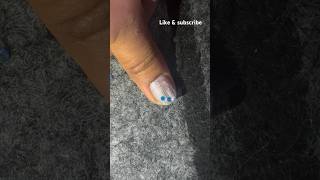 S design nail art 💟💲 reels nailtutorial simple [upl. by Ecyar]