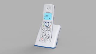 Alcatel F530  Téléphone sans fil DECT Mains libres Grand écran rétroéclairé [upl. by Yonah]