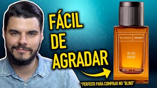 Perfume PERFEITO para comprar no quotBLINDquot ou dar de Presente  Fácil de Agradar  Blue Sage Korres [upl. by Yeblehs]