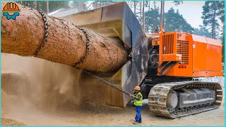 606 EXTREME Dangerous Huge Wood Chipper Machines  Best Of The Week [upl. by Calen]