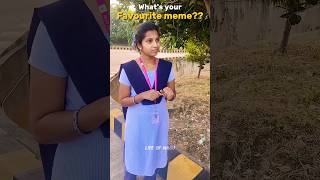 Whats Your Favourite Meme 🤔 Subscribe shorts youtubeshorts college tfi memes meme movie [upl. by Adnamor494]