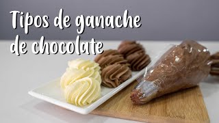 Tipos De Ganache De Chocolate [upl. by Isdnyl422]