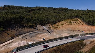 Memorial às Vítimas dos Incêndios de Pedrógão Grande em Construção [upl. by Annaert]