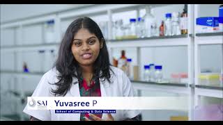 Yuvasree shares her learning experience in Biological Sciences at Sai University [upl. by Arita513]