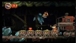 Donkey Kong Country Returns  4B The Mole Train [upl. by Leta]