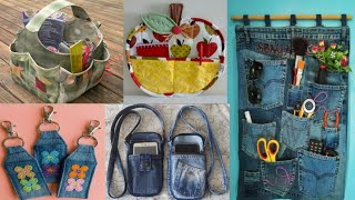 Old Jeans 👖 Best Reuse Ideas  Old Jeans Reuse Ideas [upl. by Coriss]